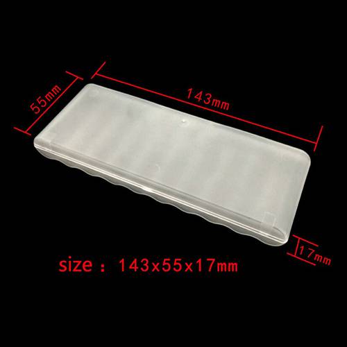 Plastic Case Holder Storage Box Cover for 10pcs AA Battery Box Container Bag Case Organizer Box Case