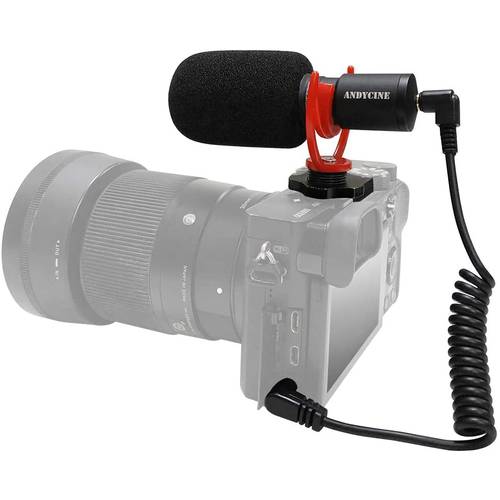 Cardioid Shotgun Microphone for Canon Nikon Sony Panasonic Camera DSLR Video Smartphone,A7III A6500 A6400 A6300 GH5 GH4,etc