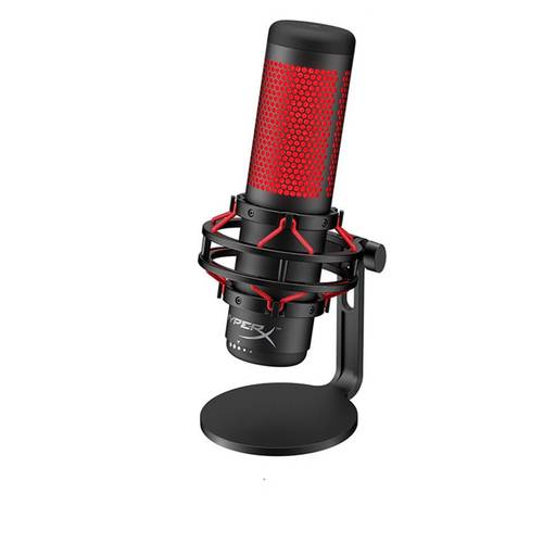 For Kingston HyperX QuadCast Professional Electronic Gaming Microphone Computer Sports Live Microphone Red Microphone Device