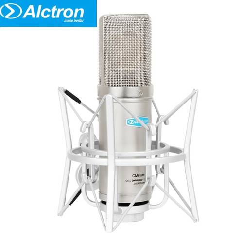 New upgrade Alctron CM6 MKII condenser microphone capacitor Cardioid large diaphragm condenser recording microphone