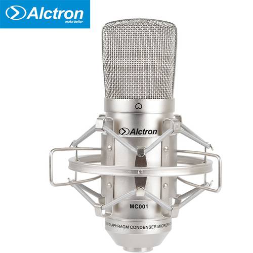 Original Alctron MC001 condenser microphone pro recording studio microphone With shock mount