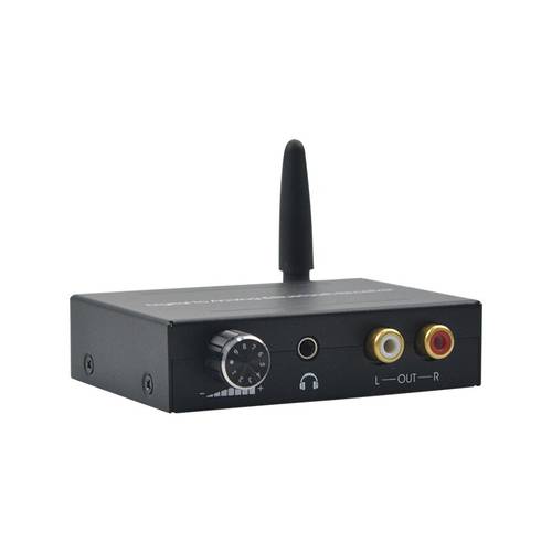 VAORLO 192kHz Digital to Analog Audio Converter Bluetooth DAC Converter Optical Coaxial Input RCA 3.5mm Audio Output Adapter