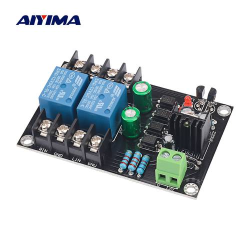 AIYIMA 2.0 Digital Power Amplifier Speaker Protection Board Delay Relay Speaker Protection 300W For Class A Discrete Amplifiers