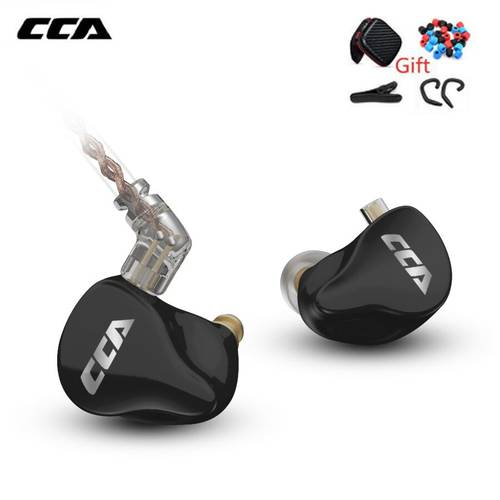 CCA CA16 In Ear Monitors Earphones 7BA+1DD Hybrid Drivers Wired Earphones HIFI Stereo IEM Headset Bass Headse for CCA C16 C12 KZ