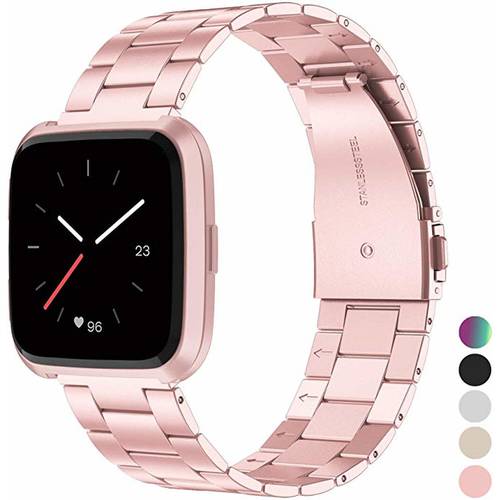 stainless steel strap for fitbit versa 2 band Wrist mesh Loop Magnetic Bracelet for fitbit versa lite strap Accessories