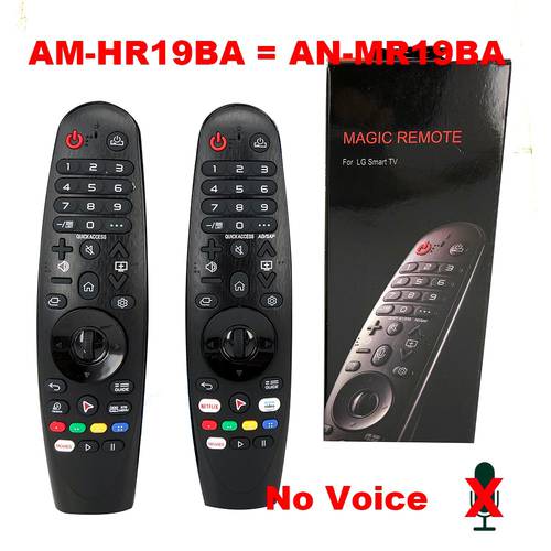 New AN-MR19BA AM-HR19BA AKB75635305 no voice Magic Remote For LG 4K UHD Smart TV Model 2019 UM7000PLC UM7400 an mr19ba