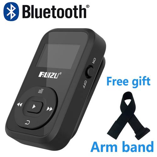Mini Original RUIZU X26 Clip Bluetooth MP3 player 8GB Sport mp3 music player Recorder FM Radio Support TF Card