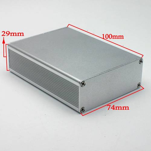 Aluminum alloy box Metal case shell for Audio Power Amplifier board Tone Board Tube Preamp Preamplifier