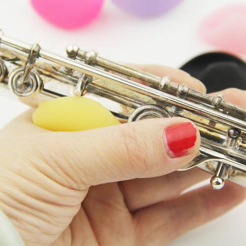 Flute accessories Flute forefinger holder Flute accessories flute holder cover soft silica gel material