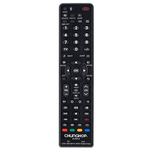 Chunghop Remote Control E-P914 For Philips Use LCD LED HDTV 3DTV Super Compatibility Chunghop