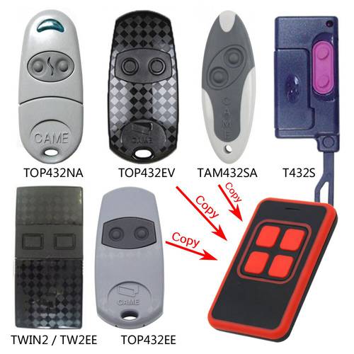 For CAME Remote Control 433,92MHz Gate Garage Door Came top432na top432ee top432ev Twin2 tw2ee tam432sa t432s Remote 433MHz