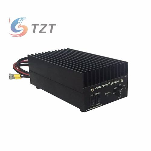 TZT 40W 1.5MHz-30MHz Shortwave Broadband Linear Power Amplifier Ham Radio HF Power Amplifier for FT817 IC703 HAM Radio QRP