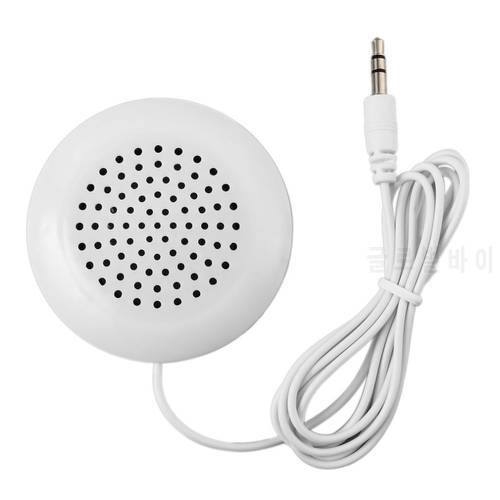 mini Portable 3.5mm Dual Speakers Musical Pillow Speaker Loudspeaker For MP3 MP4 For Mobile Phones PC Computer Laptop Notebook