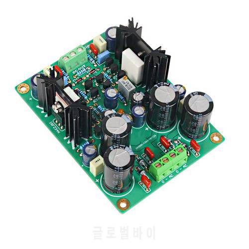 Sigma22 fever low noise field tube discrete component DC voltage regulator positive and negative power board