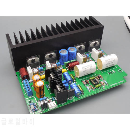 LM3886 parallel 100W high-power home computer fever amplifier A class pre-stage power supply HIFI amplifier