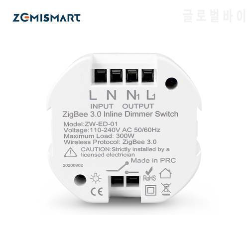 Zemismart Tuya Zigbee Dimmer Module SmartThings Control Alexa Google Home Control Smart Life APP Control