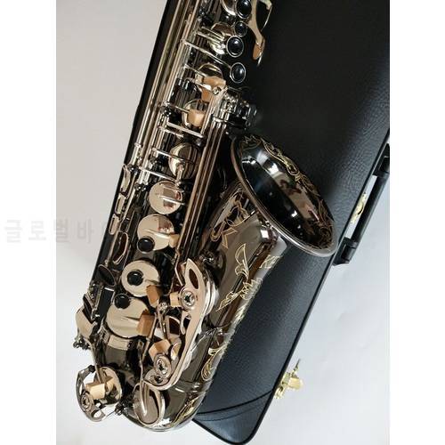 Germany JK SX90R Keilwerth Saxophone Alto Black Nickel Silver Alloy Alto Sax Brass Musical Instrument With Case Mouthpiece Copy