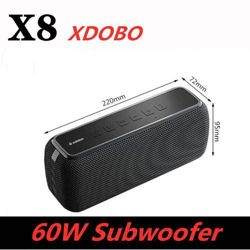 XDOBO X8 Portable Wireless Bluetooth Speaker TF Card Outdoor IPX5 Waterproof Subwoofer With Three-tone Mode Music Sound System