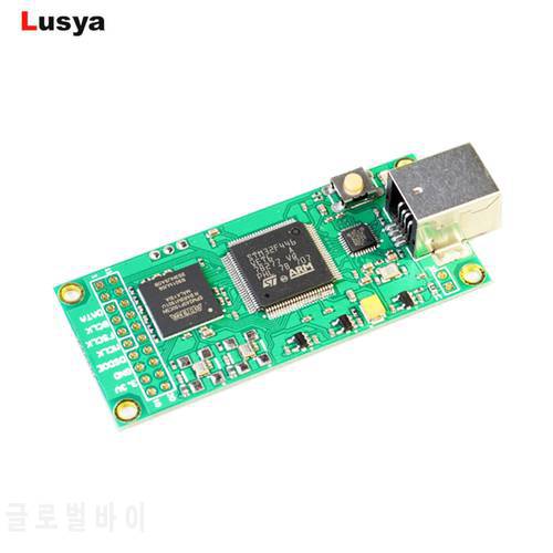 New USB Digital Audio Interface AS318B PCM1536 DSD1024 Compatible with Amanero XMOS I2S For HiFi DAC F10-013