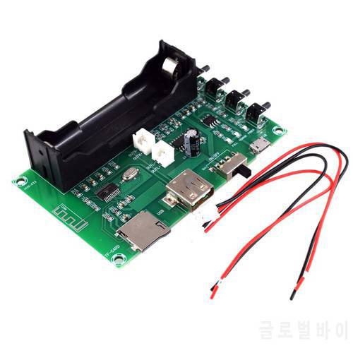 Retail XH-A150 Lithium Battery Bluetooth Digital Power Amplifier Board 5W+5W Mouth Power DIY Small Speaker Rechargeable for Andr