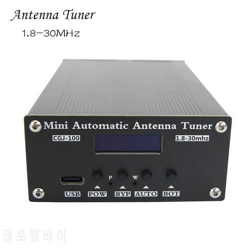 New ATU-100 1.8-30MHz Mini Automatic Antenna Tuner 0.91