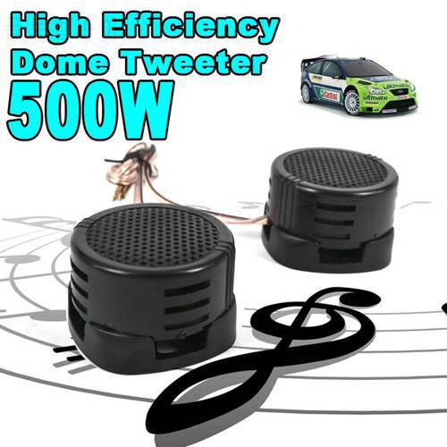 Universal Mini Dome Tweeter Loudspeaker 500W Loud Speaker High Efficiency Super Power Audio Sound Klaxon Tone For Car