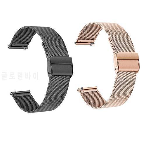 Snap button Metal Strap for Polar Ignite Watch Band Milanese Stainless Wrist for Polar Vantage M/ Grit X Bracelet Replacement
