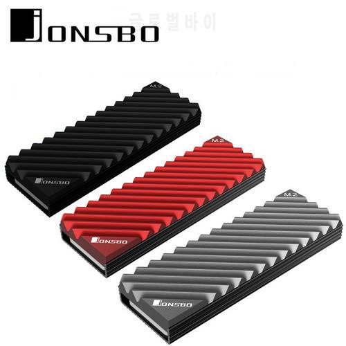 Jonsbo M.2 SSD NVMe Heat Sink Heatsink M2 2280 SSD Aluminum Heat Sink with Thermal Pad for M2 NGFF drive Desktop PC Motherboard