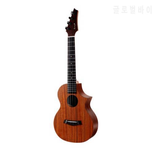Enya X1C 23 26 inch Ukulele Full Board Hawaii Guitar Concert Tenor Koa Missing Angle With Classical Head With Bag Accessories