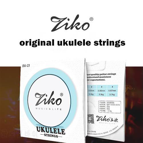 ZIKO Ukulele Strings Soprano Concet Tenor General Use Nylon Ukelele Strings Ukulele LOW G Strings Musical Instruments