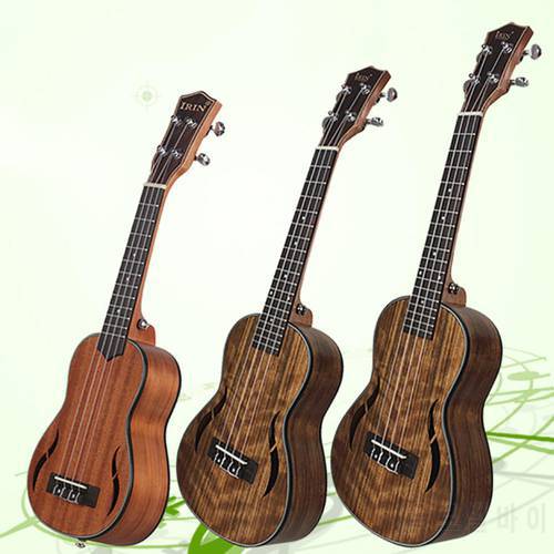 21/23/26inch 4 Wooden Ukulele Hawaiian Guitar Soprano Ukulele Acoustic Instrument Musical Instruments mini guitarra child gift