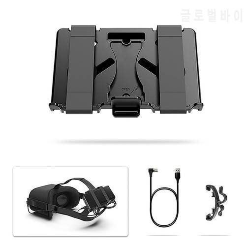Powerbank Fixing Back Clip Bracket Stand Mount for HTC VIVE Battery Holder for Oculus Quest 1 VR Headset Game Accessories