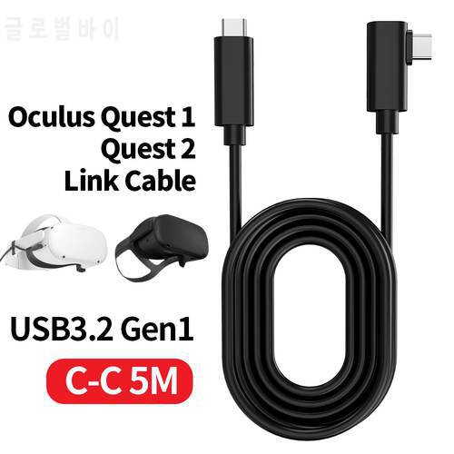 3m5m Type-C Data Transfer Fast Charge Cable for Oculus Quest 2 VR Oculus Link Virtual Reality Headset Cables for Quest2 VR