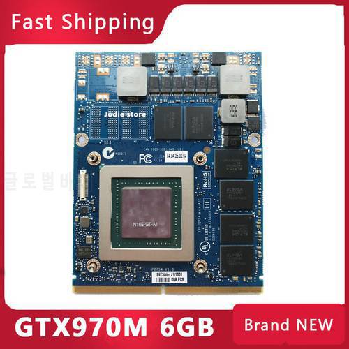 Original GTX970M GTX 970M Video Graphic Card for Laptop MSI GT60 GT70 GT780DX HP 8760W Clevo P150HM P150EM P170EM Display