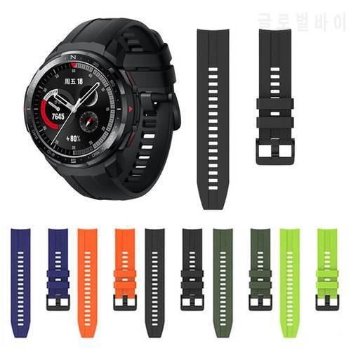 Silicone Strap For Huawei Honor Magic 2 46mm GS PRO Smart Band Bracelet Straps For Honor GS Pro Wristband Correa