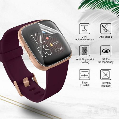 2/5PCS TPU Hydrogel Film For Fitbit Versa 2 Smart Sport Watch For Fitbit watch Soft Protector Screen Smart watch accessories