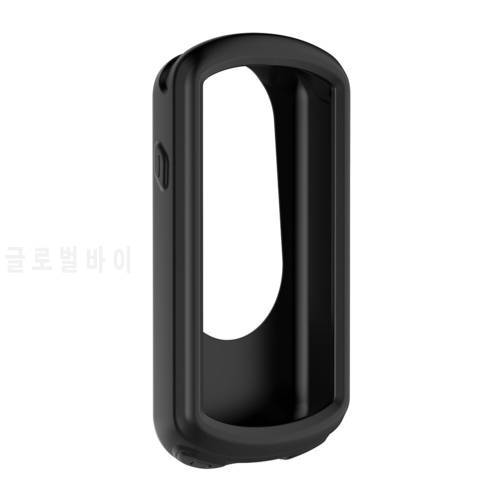 For Garmin Edge 1030 Plus GPS Anti-knock Waterproof Silica Gel Case Cover Edge 1030 Plus Matte Black Soft TPU Silicone Case