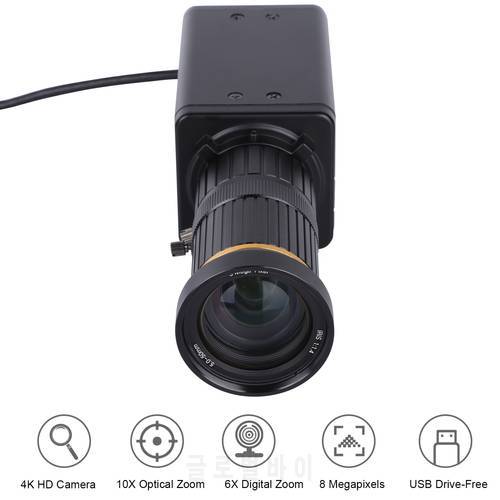 Auto Focus Camera Computer Camera Webcam 8 Megapixels 10X Optical Zoom 60 Degree Wide Angle Manual Compensation with Microphone