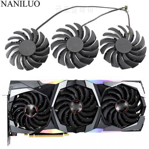PLD09210S12HH PLD10010S12HH RTX 2080 Graphic Cooler fan for MSI Geforce RTX 2080 2080Ti 2070 Super Gaming X Trio Video Card Fan