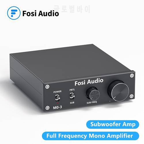 Fosi Audio M03 Power Subwoofer Amplifier 200 Watt Mono Audio Amp Digital Hifi Home Amplifier