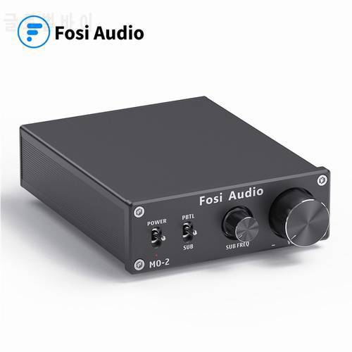 Fosi Audio Subwoofer Amplifier Mono Channel Amp Home Theater Power Amp 100W M02 TPA3116 Chip Amplificador