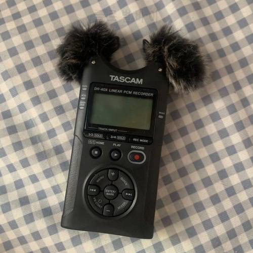 Dead Cat Outdoor Portable Digital Recorders Furry Microphone Mic Windscreen Wind Muff for Tascam DR40 Dr40X Mic Cover