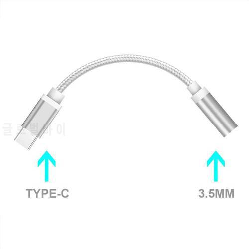 Type C Port To 3.5MM Audio Jack Earphone Aux Cable Headphone Adapter Headset Accessories Transfer Converter For Xiaomi