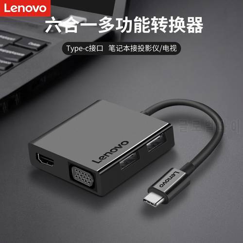 Lenovo USB C HUB to Multi USB3.0 HDMI Card Reader Adapter Dock for Samsung Galaxy Tab S8 Ultra Plus S7+ S8+ Type-C Splitter Port