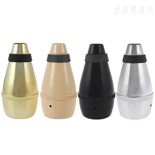 SLADE Lightweight High Quality ABS Plastic Trumpet Practice Straight Mute Silencer for Beginners 4 Colors Optional