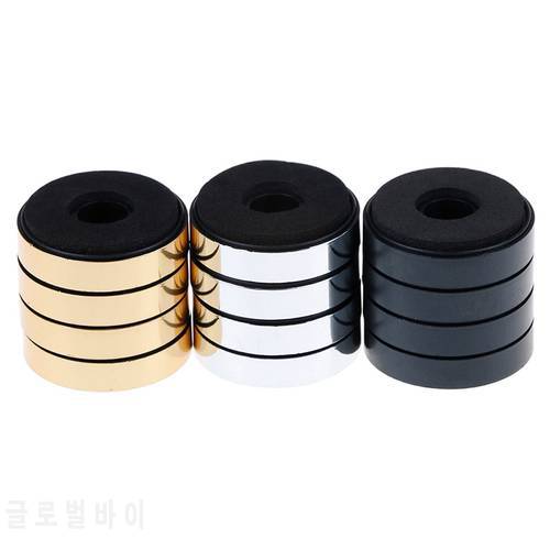 4Pcs Speaker Spikes Stand Feets DIY Audio Active Speakers Repair Parts Accessories For Home Theater Sound System