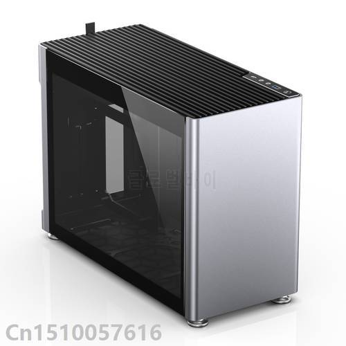 JONSBO i100 Pro Aluminum Case Supports 360 Water Cooling ITX Chassis With Graphics Card Adapter Cable