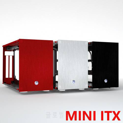 MUCAI X1 Gaming PC ITX MINI Case Small Case Aluminum HTPC Desktop Computer Empty Chassis Support installation of i7 9700 rtx2080