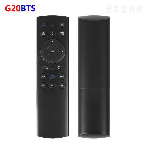2020 G20BTS Bluetooth 5.0 Air Mouse Gyroscope IR Learning Wireless G20S Voice Remote Control For X3 PRO H96 MAX Android TV BOX