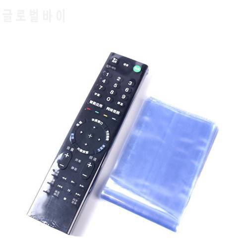 10Pcs/set Clear Film TV Remote Control Case Cover Air Condition Remote Control Protective Anti-dust Bag 6/8*25cm